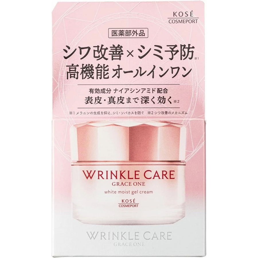 KOSE - Grace One - Wrinkle Care White Moist Gel Cream EX100g.