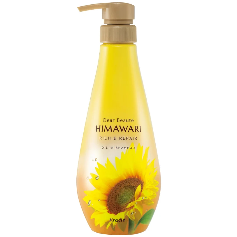 Kracie - Dear Beaute Himawari Rich & Repair Oil in Shampoo 500ml.