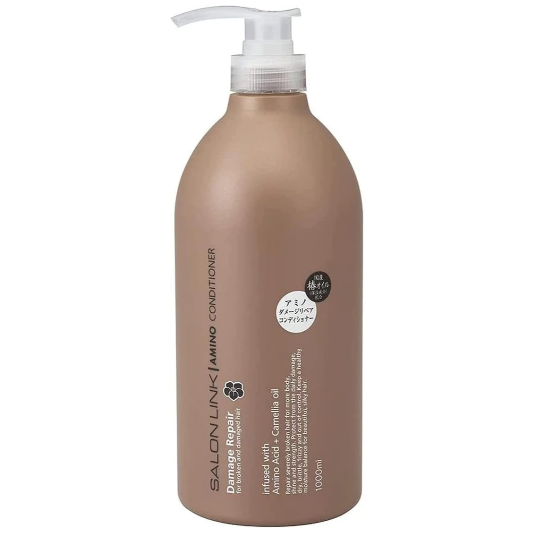 Kumano Yushi - Salon Link Damage Repair Amino Conditioner 1000ml.