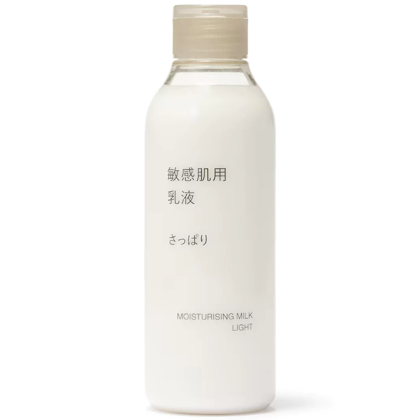 MUJI - Moisturising Milk For Sensitive Skin, Light 200ml.