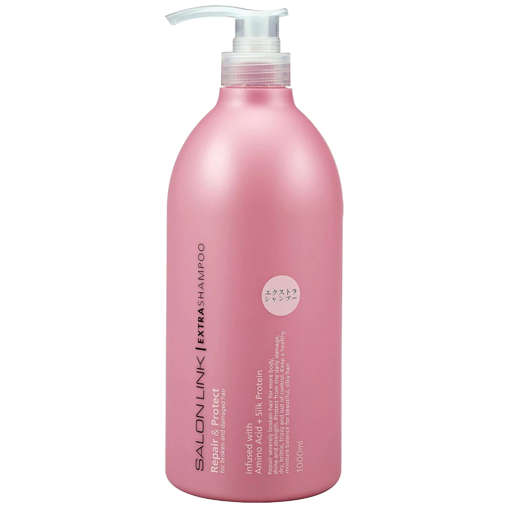 Kumano Yushi - Salon Link Repair & Protect Extra Shampoo 1000ml.
