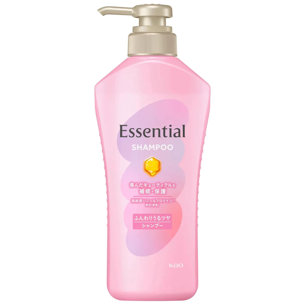 Essential - Kao - Soft and Shiny Shampoo 450ml.