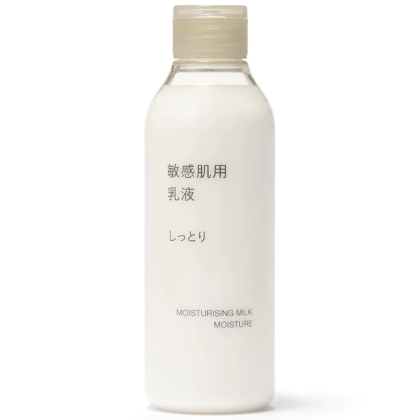 MUJI - Moisturising Milk For Sensitive Skin, Moisture 200ml.