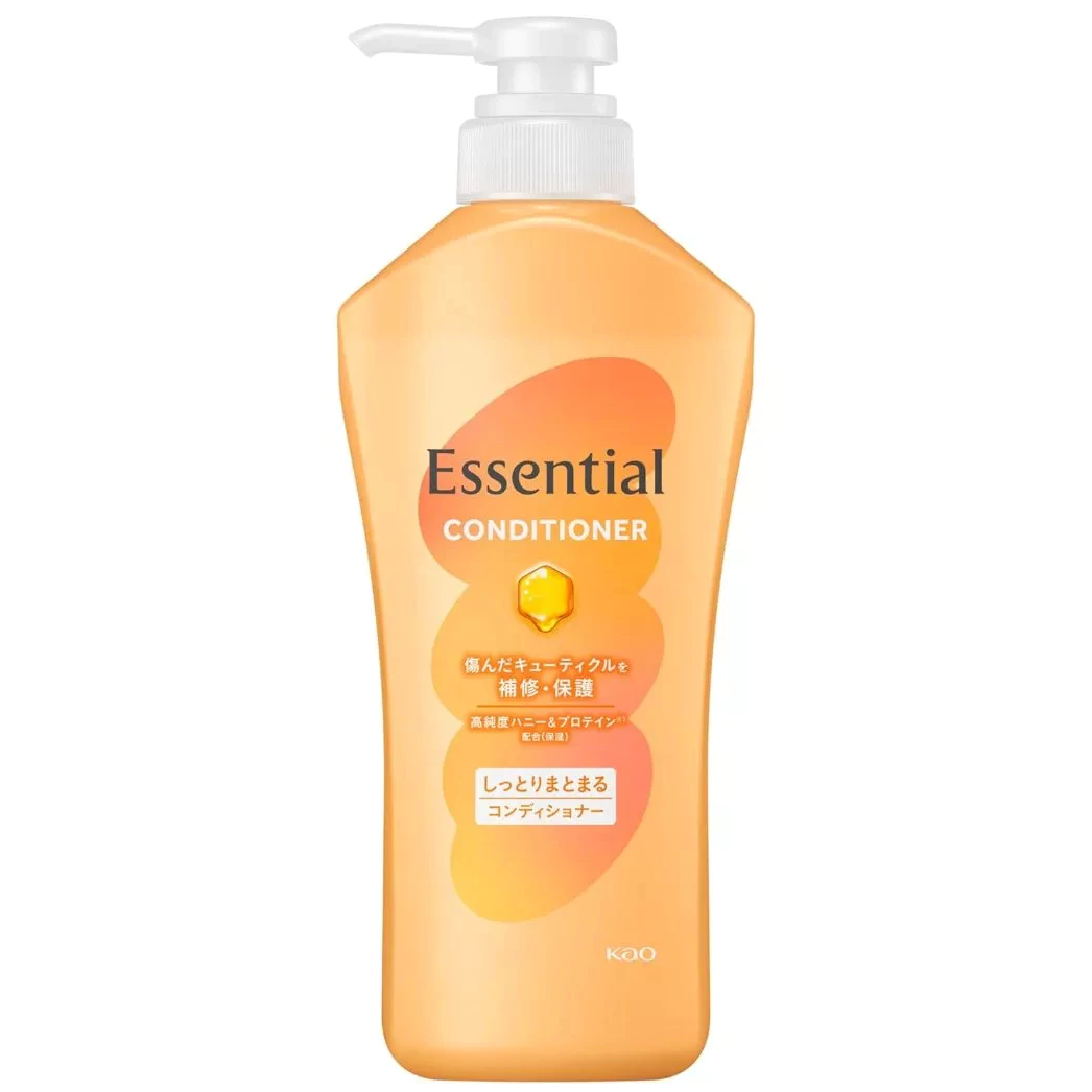 Essential - Kao - Moisturizing Conditioner for Dry and Frizzy Hair 450ml.