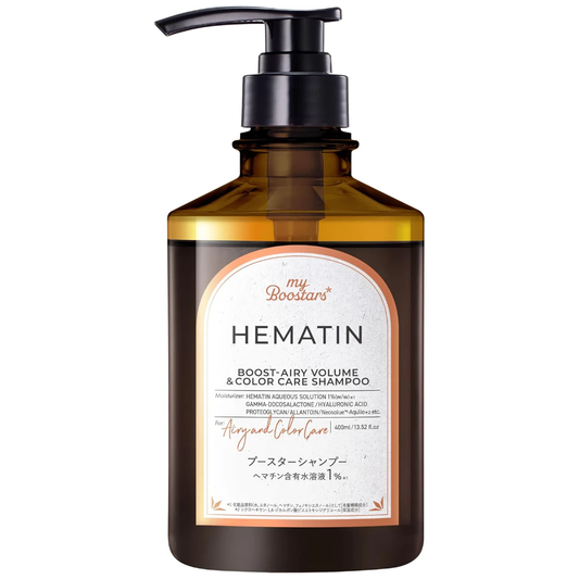 myBoostars - Hematin Boost-Airy Volume & Color Care Shampoo 400ml.