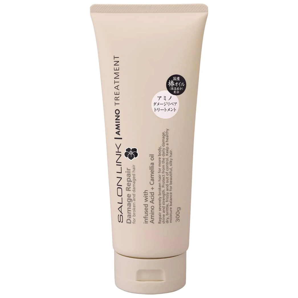 Kumano Yushi - Salon Link Damage Repair Amino Treatment 300g.