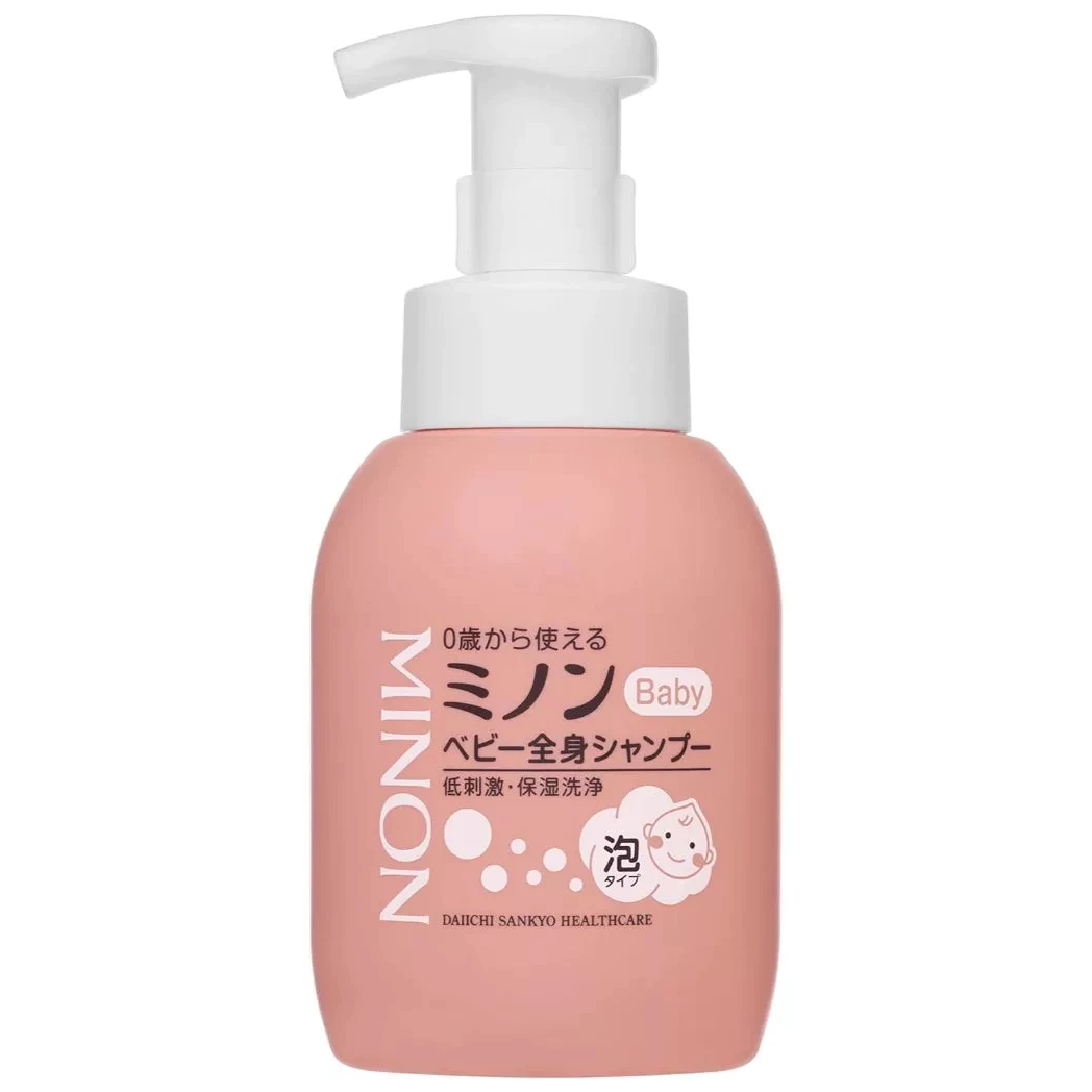 Minon - Baby Body Foam Shampoo 350ml.