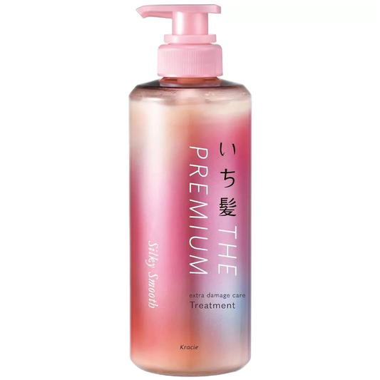 Kracie - Ichikami - The Premium Silky Smooth Extra Damage Care Conditioner 480ml.