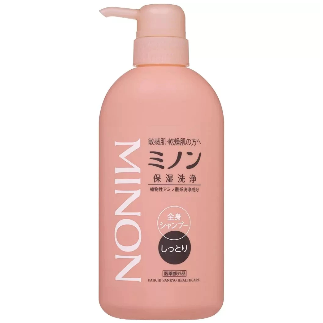 Minon - Moisturizing Body Wash For Sensitive Skin 450ml.