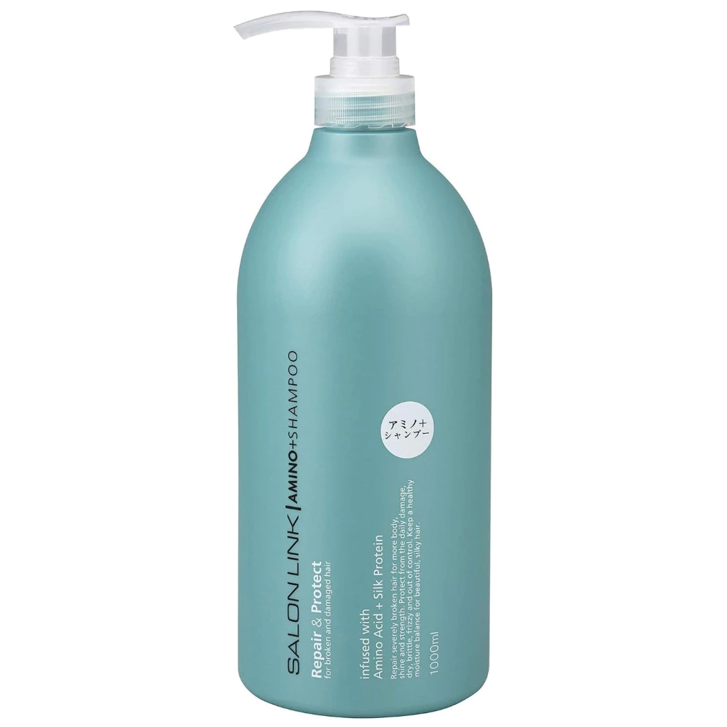Kumano Yushi - Salon Link Repair & Protect Amino Shampoo 1000ml.