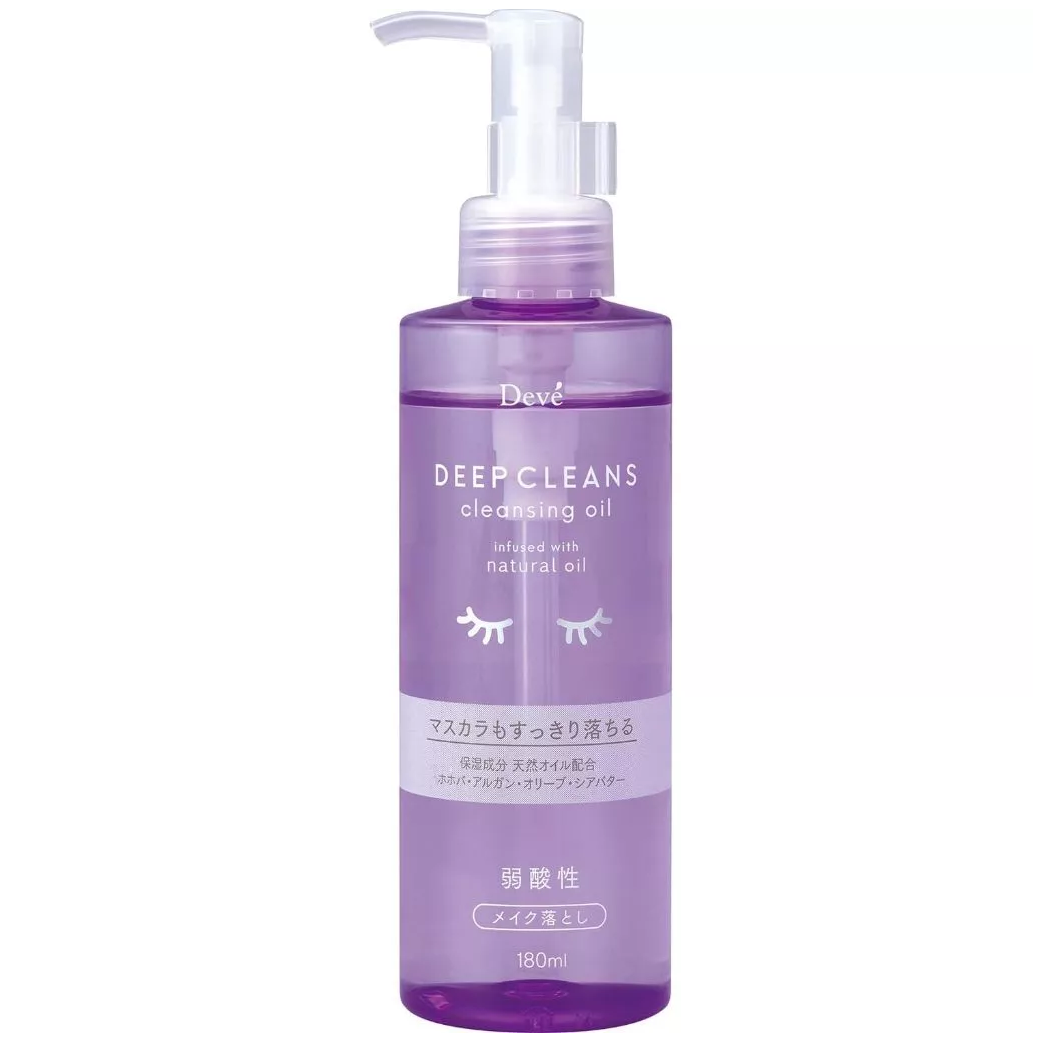 Kumano Yushi - Deve Deep Cleans Cleansing Oil 180ml.