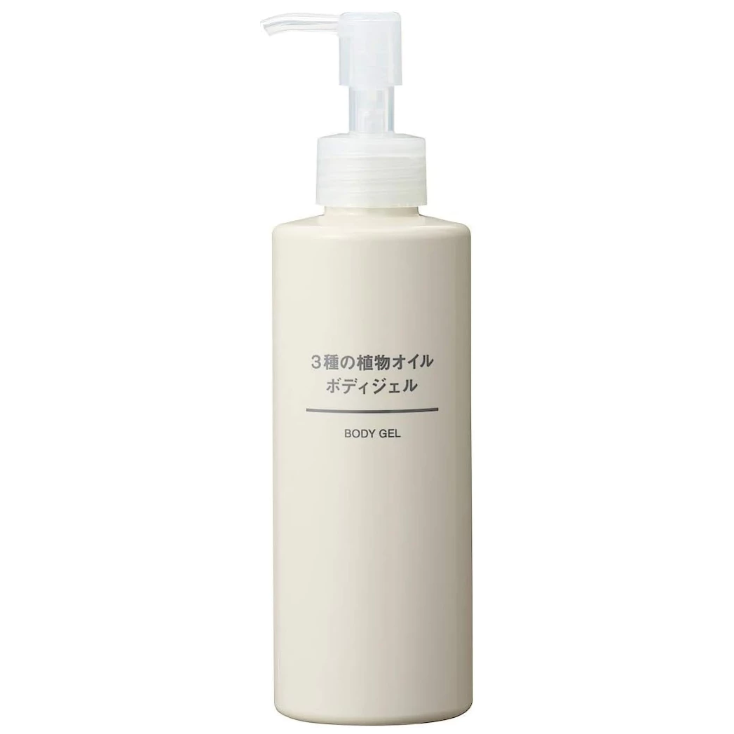 MUJI - 3 Kinds Of Plant Oil Body Gel 200ml.