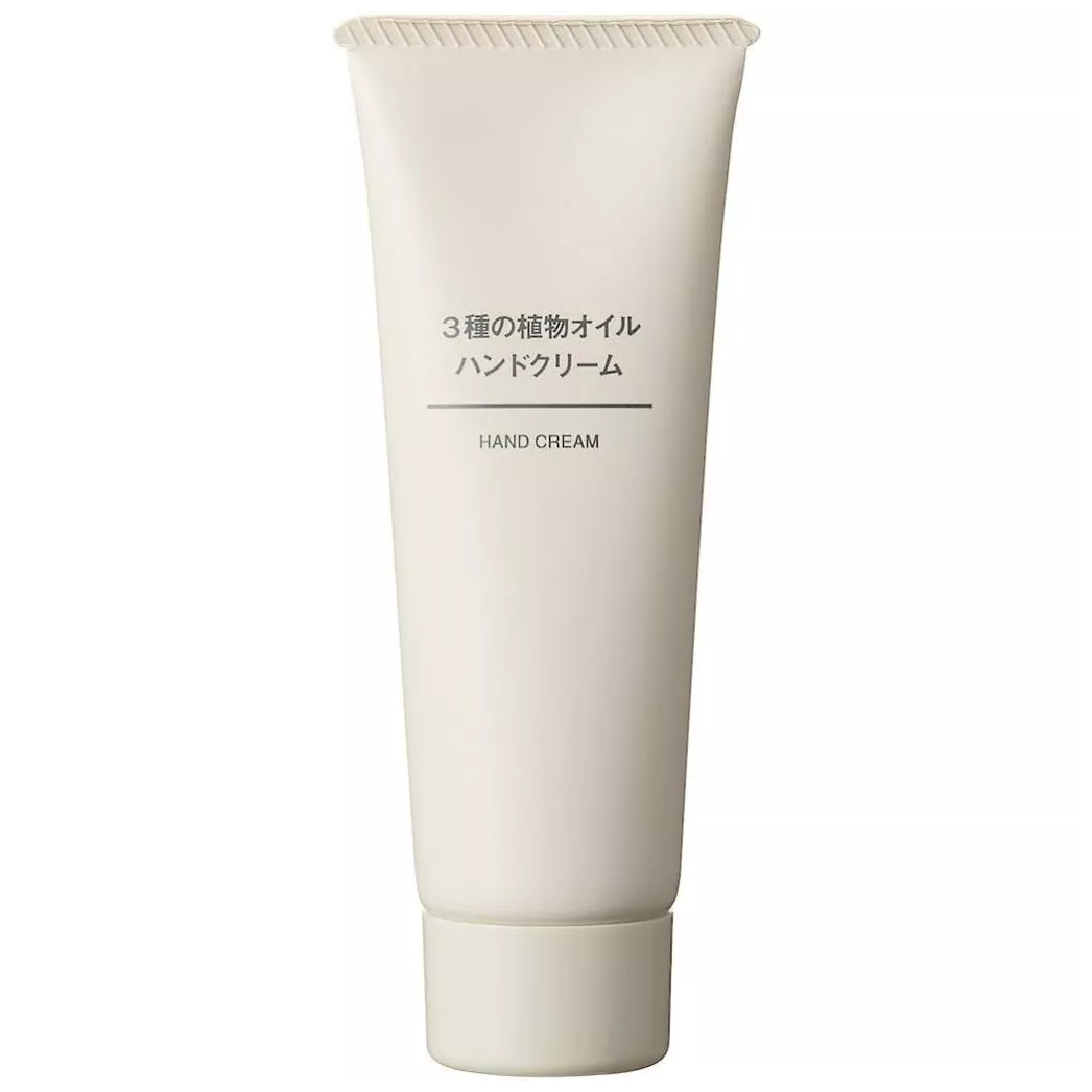 MUJI - 3 Kinds Of Plant Oil Hand Cream 50g.