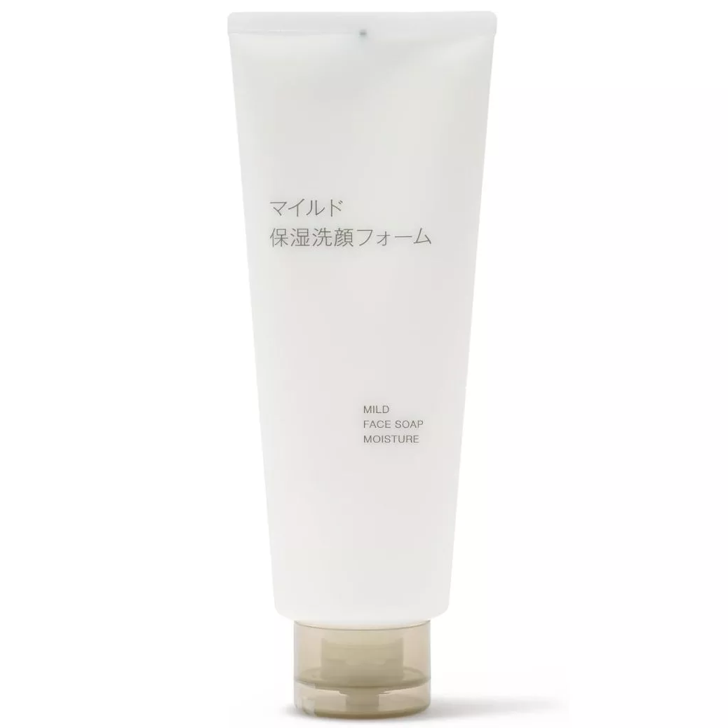MUJI - Facial Cleanser Mild Face Soap Moisture 220g.