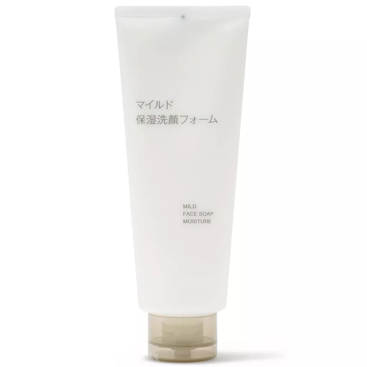 MUJI - Facial Cleanser Mild Face Soap Moisture 220g.