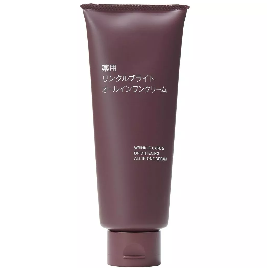 MUJI - Wrinkle Care & Brightening All-in-One Cream 150g.