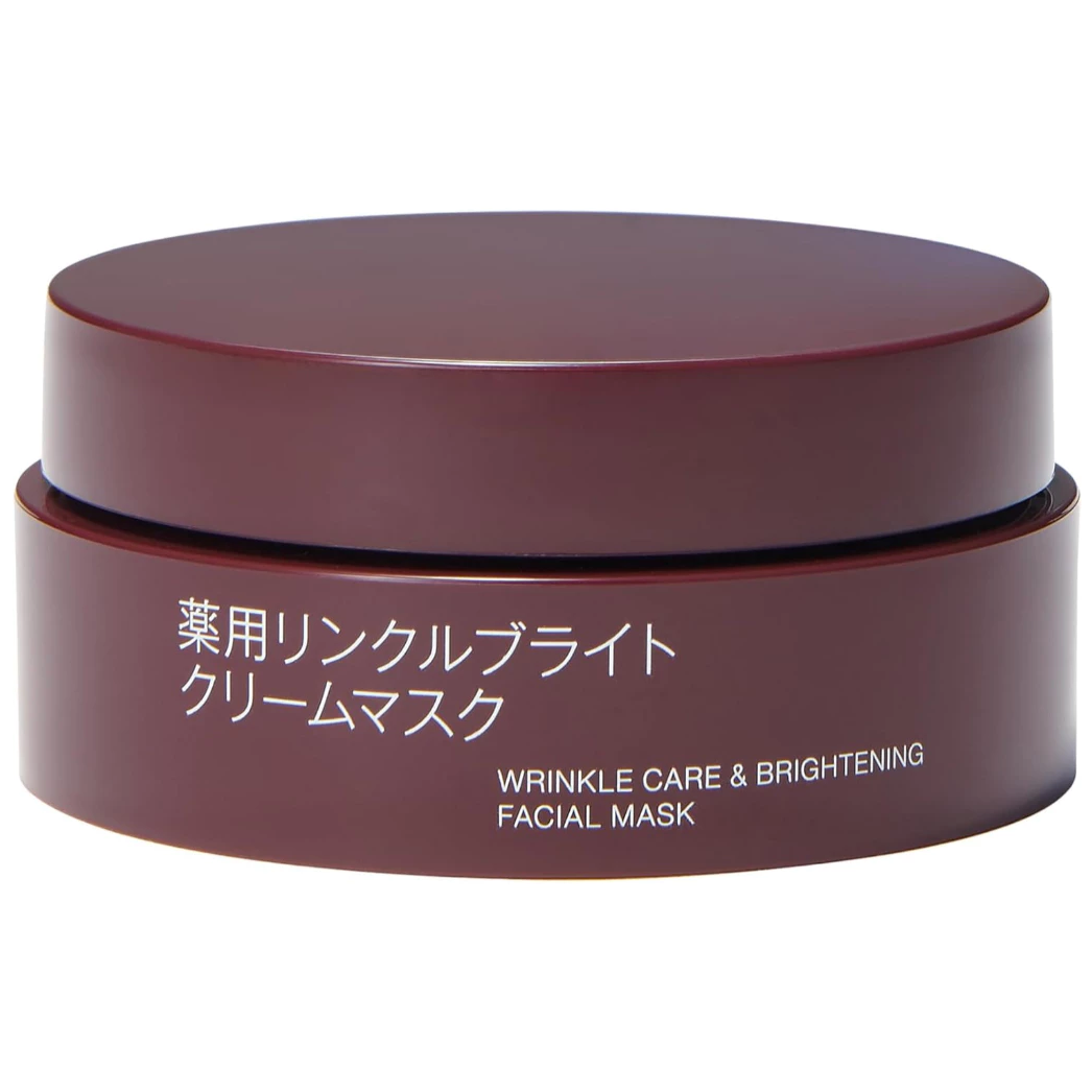 MUJI - Wrinkle Care & Brightening Facial Mask 85g.