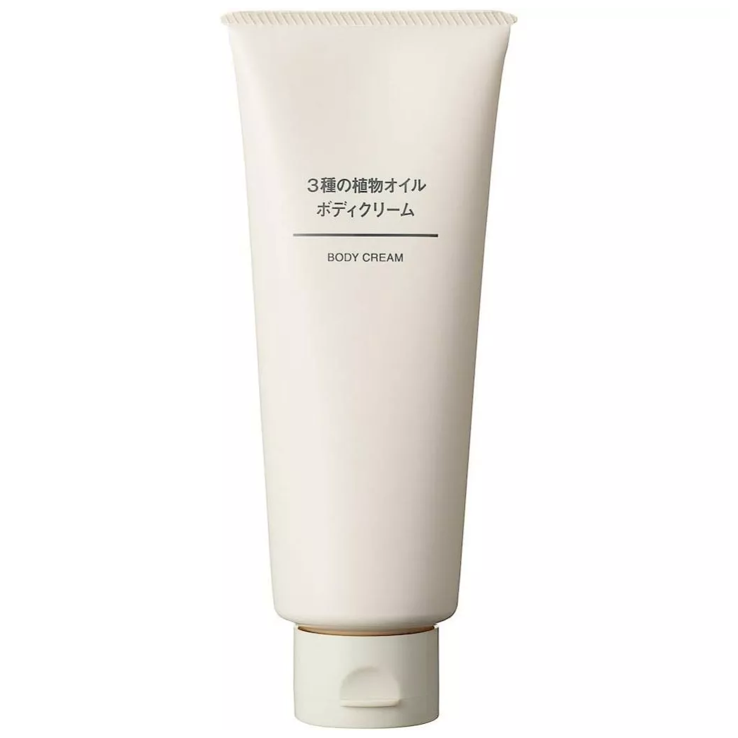 MUJI - 3 Kinds Of Plant Oil Body Cream 150g.