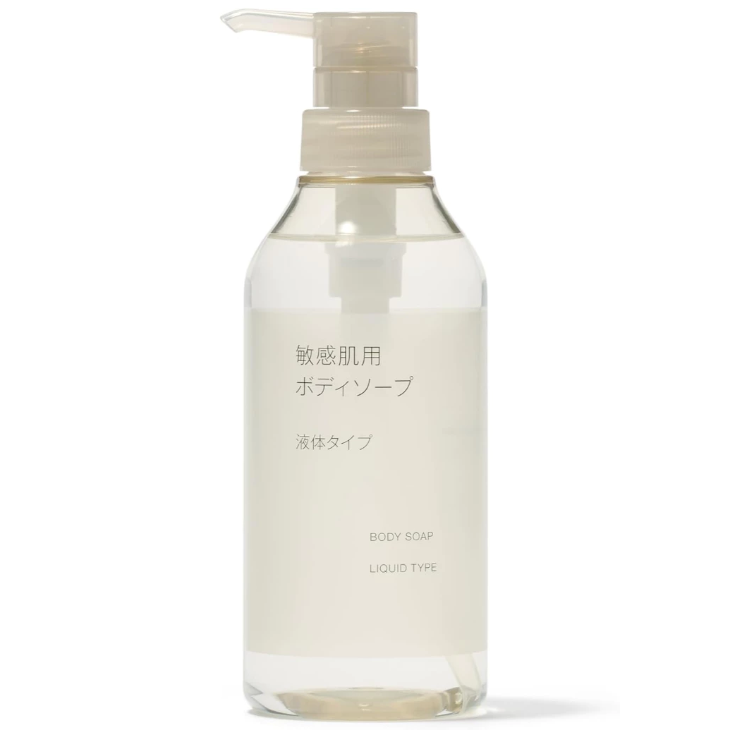 MUJI - Body Soap for Sensitive Skin Liquid Type 400ml.