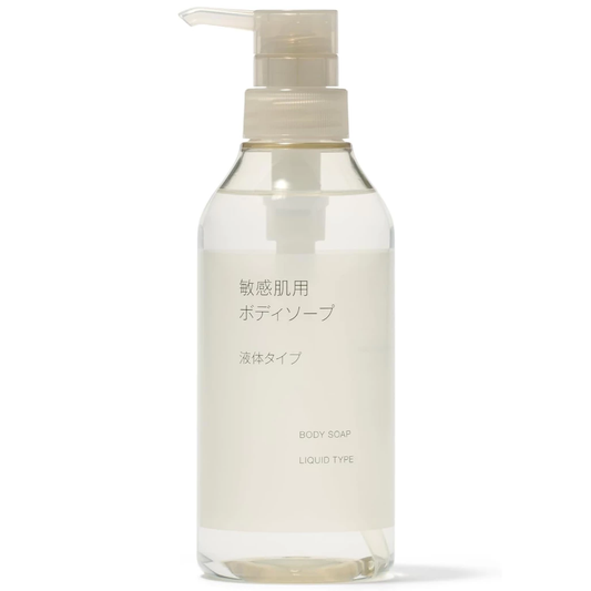 MUJI - Body Soap for Sensitive Skin Liquid Type 400ml.