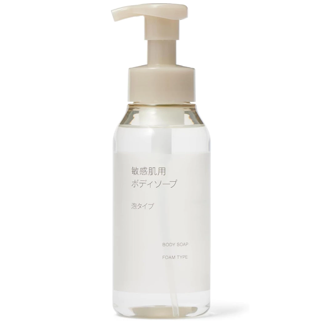 MUJI - Body Soap for Sensitive Skin Foam Type 400ml.