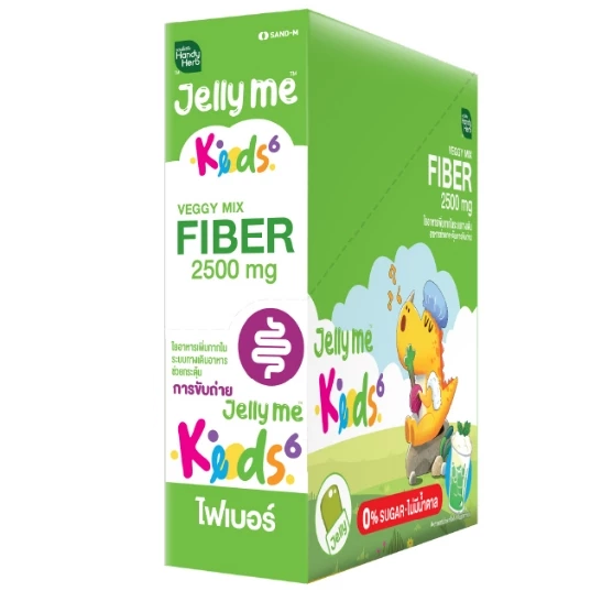 Handy Herb - Jelly Me Kids, Veggie Jelly with 2500mg. of Fiber, Cream Soda Flavor (12 Sachets)