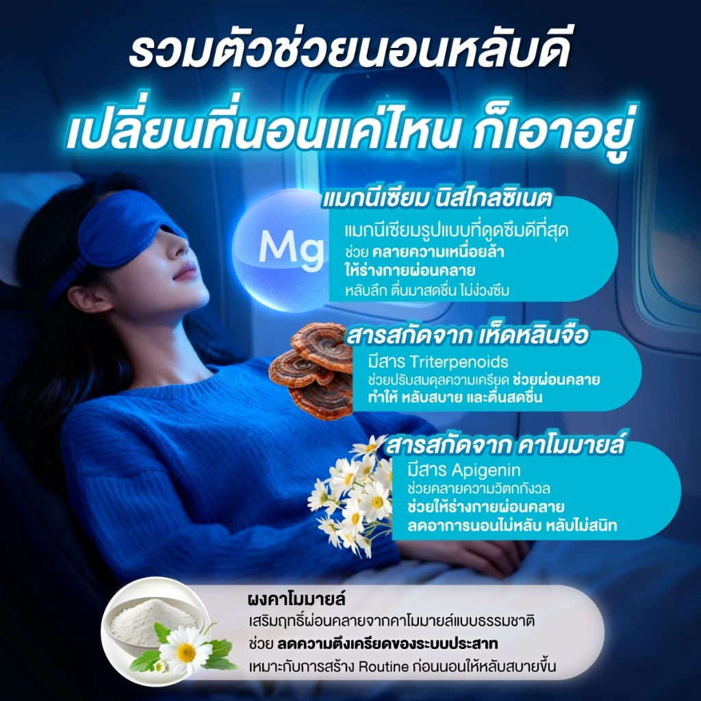 Handy Herb - Gnite Beautie Gummy Jelly, Chamomile, Reishi Mushroom Extract and L-Theanine, Sleep Fast, Kyoho Grape flavor Gummy Travel Pack (Pack of 3 x 10 Gummies)