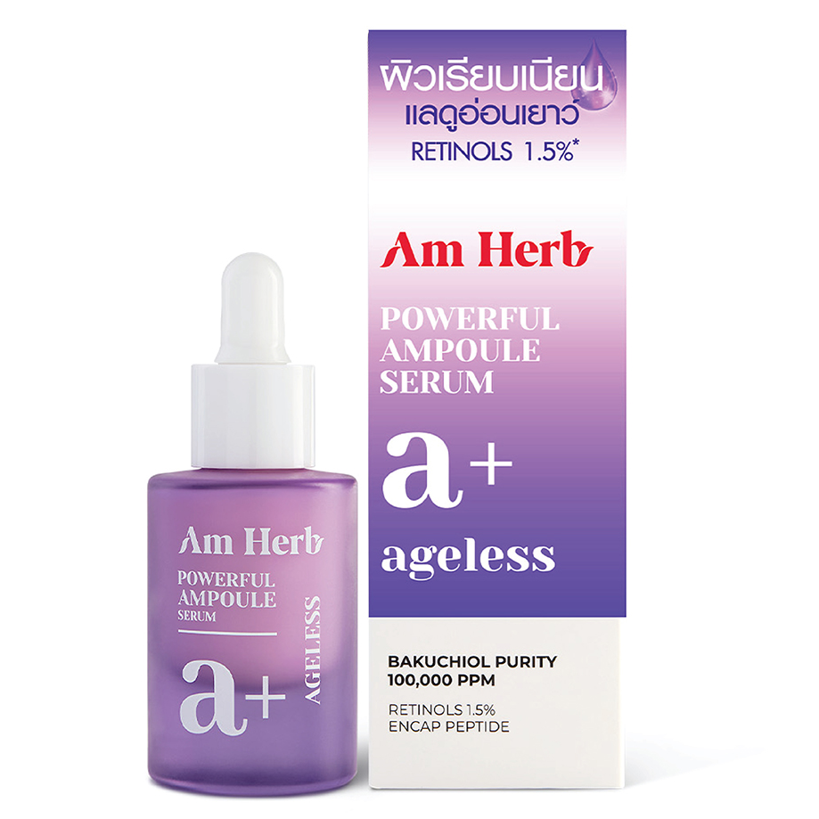 Am Herb - Powerful Ampoule Serum, A+ Ageless 20ml.