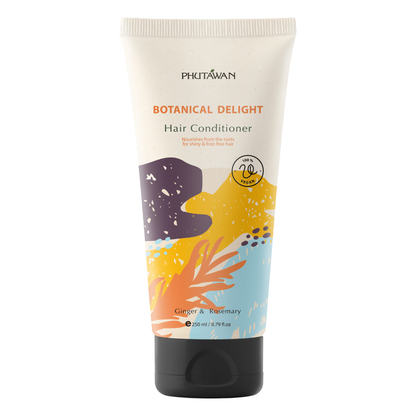 Phutawan - Tropical Botanical Delight Hair Conditioner with Ginger and Rosemary 250ml.