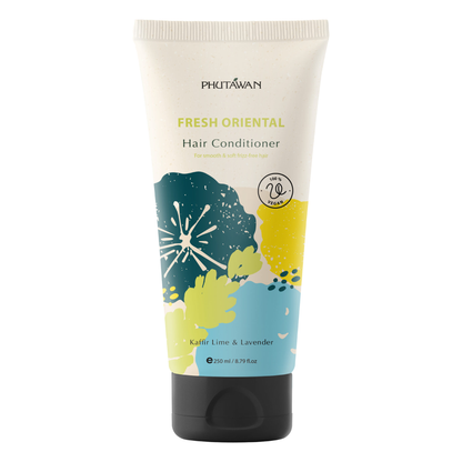 Phutawan - Tropical Fresh Oriental Hair Conditioner with Kaffir Lime and Lavender 250ml.