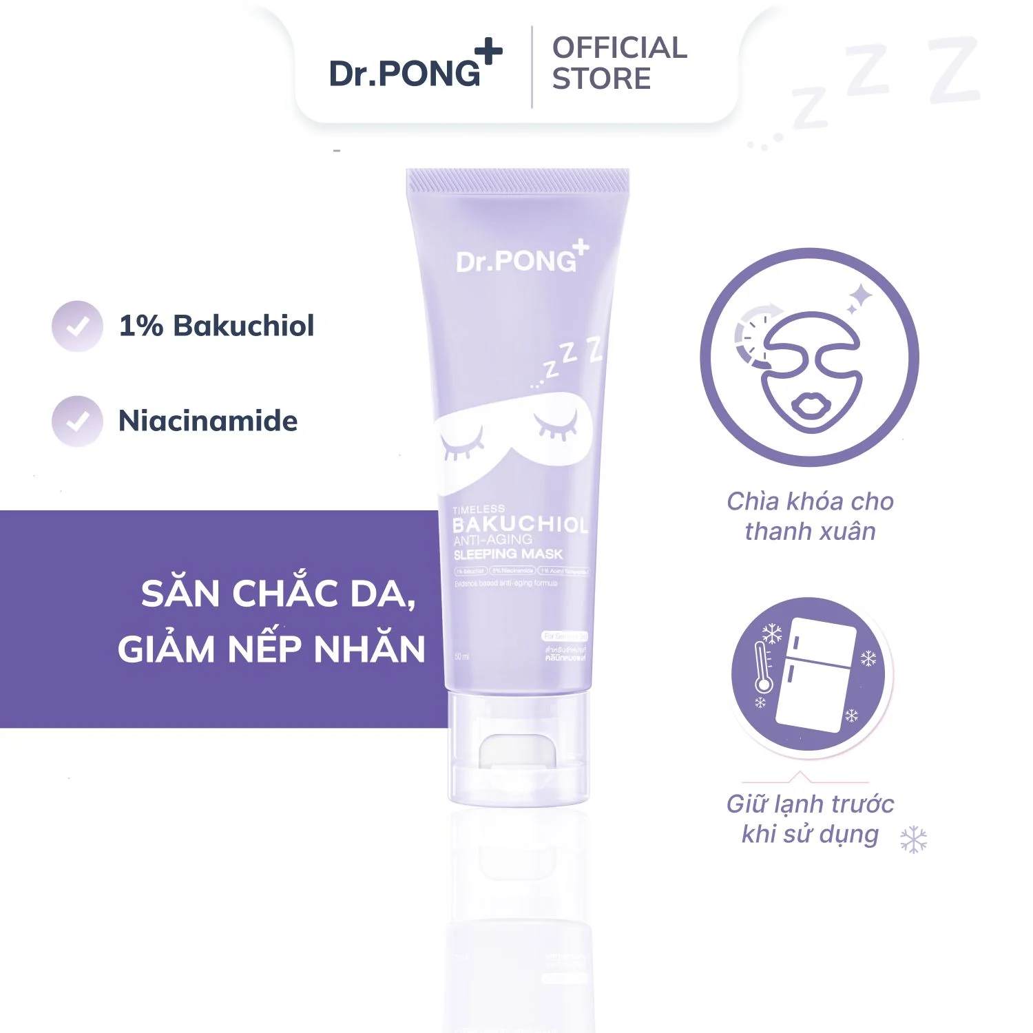 Dr.PONG - Timeless Bakuchiol Anti-Aging Sleeping Mask 50ml.
