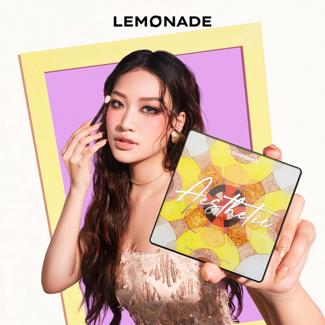 Lemonade - Aesthetic - Eyeshadow Palette Version 2 Bảng Phấn Mít Aesthetic Eyeshadow Palette Version 2 20.8g.