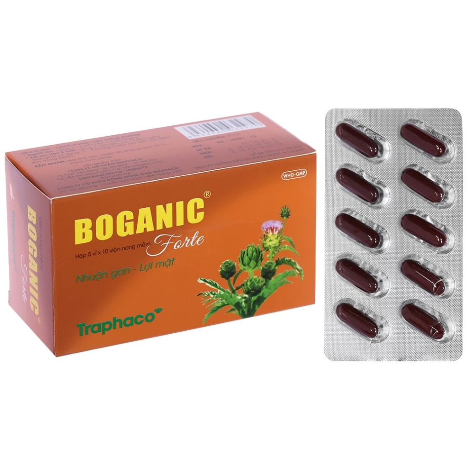 Traphaco - Boganic - Liver Supplement Viên Uống Bổ Gan (50 Capsules)