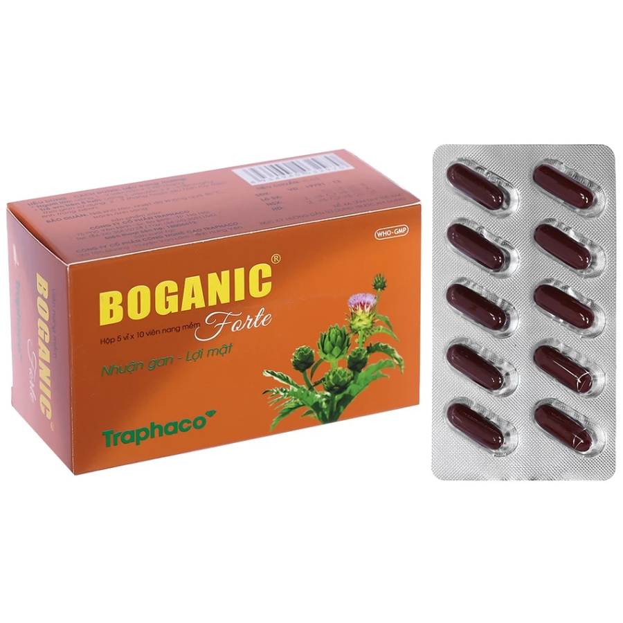 Traphaco - Boganic - Liver Supplement Viên Uống Bổ Gan (50 Capsules)
