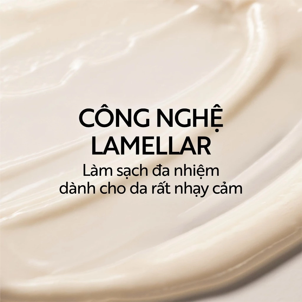 Cocoon Vietnam - Hau Giang Lotus Soothing Cleanser (Sữa Rửa Mặt Sen Hậu Giang) with Lotus Extract, Madecassoside & Vitamin B5 310ml.