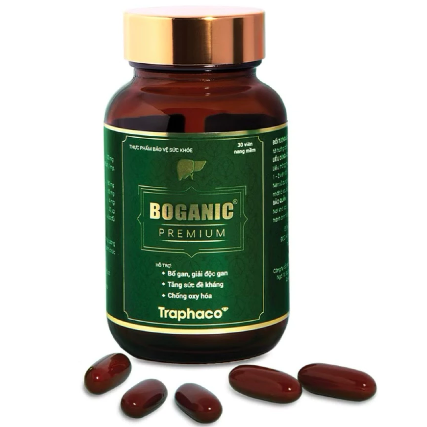 Traphaco - Boganic - Antioxidant, Liver Detoxification and Protection, Boost Immune System (30 Capsules)