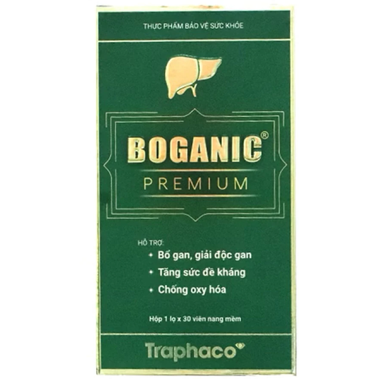Traphaco - Boganic - Antioxidant, Liver Detoxification and Protection, Boost Immune System (30 Capsules)