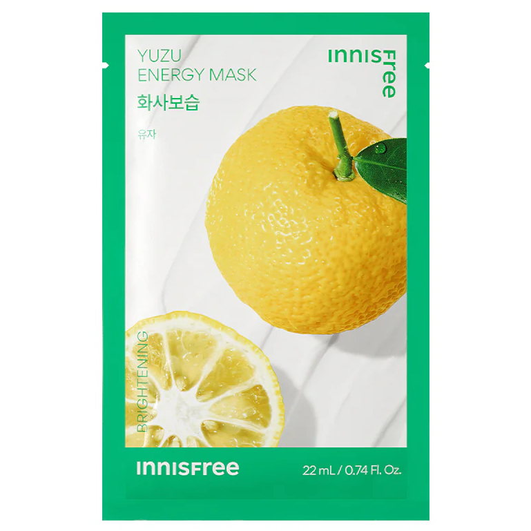 Innisfree - Squeeze Energy Mask Yuzu 22ml. (Pack of 3)