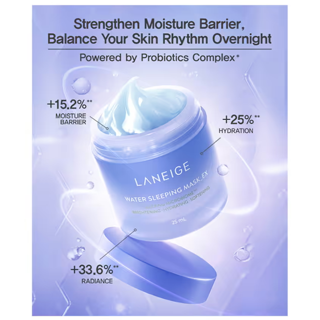 Laneige - Water Sleeping Hydratant Brightening Mask 25ml.